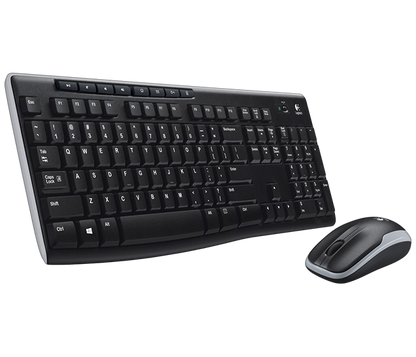 Logitech 920-004526 MK270 Wireless Desktop, Tastatura + Mouse wireless, USB, Hungarian layout, 5099206039322