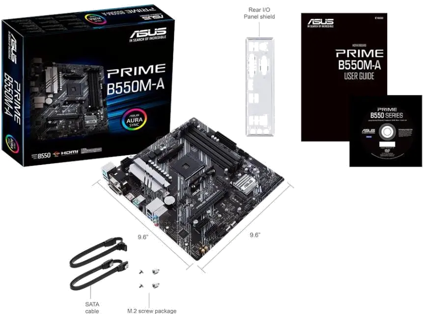 Asus PRIME B550M-A MB ASUS AMD PRIME B550M-A, 4718017755528