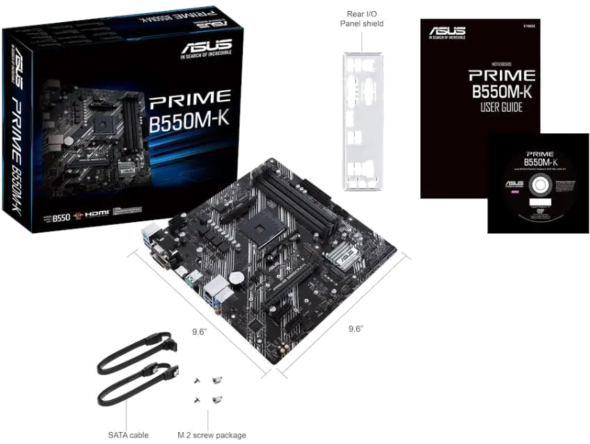 Asus PRIME B550M-K MB ASUS AMD PRIME B550M-K, 4718017758284