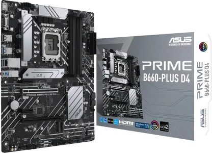 Asus PRIME B660-PLUS D4 MB ASUS PRIME B660-PLUS D4, 4711081523017