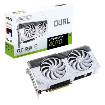 Asus DUAL-RTX4070-O12GW VGA Asus TUF RTX4070 OC 12G GAMING WHITE, 4711387136614