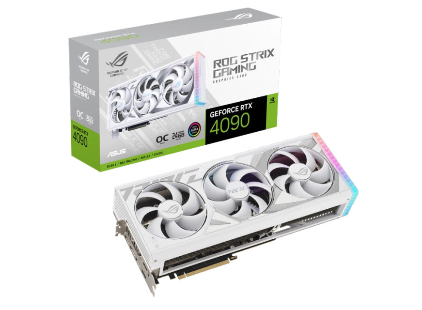 Asus RS-RTX4090-O24GWH VGA AS ROG STRIX RTX 4090 OC 24GB White, 4711387016411