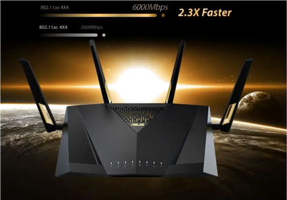 Asus RT-AX88U PRO ASUS ROUTER AX6000 DUAL-BAND RTAX88U PRO, 4711081911111