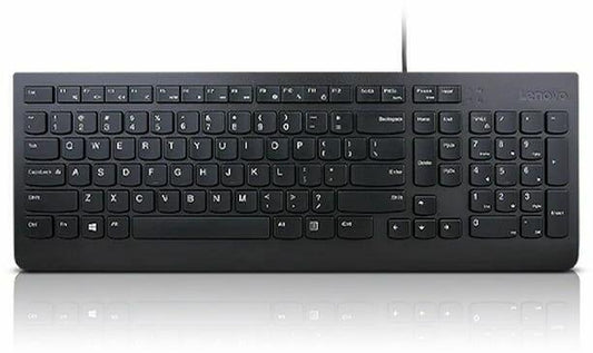 Lenovo 4Y41C68642 Lenovo Essential Wired Keyboard, 195713015356