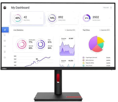 Lenovo 63D2GAT1EU LN ThinkVision T32p-30 31,5" HDMI 3Y, 196801203211