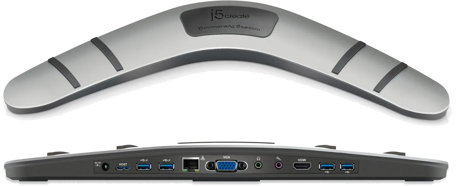 j5create JUD481-N BOOMERANG STATION UNIVERSAL/USB3.0 DOCKING STATION EU/UK, 4712795081305