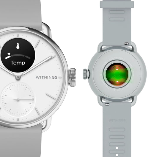 Withings HWA10-MODEL 2-ALL-INT Withings Scanwatch 2, 38mm White, 3700546708282