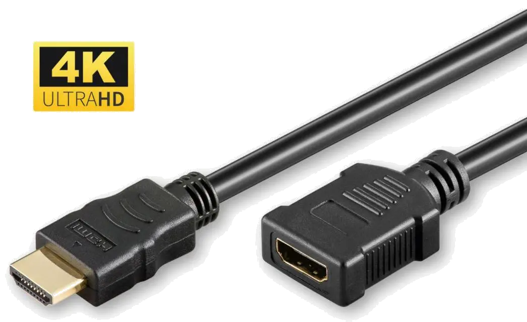 MicroConnect HDM19190.5FV1.4 HDMI High Speed extension, cable, 0,5m High Speed HDMI, 5711783363354