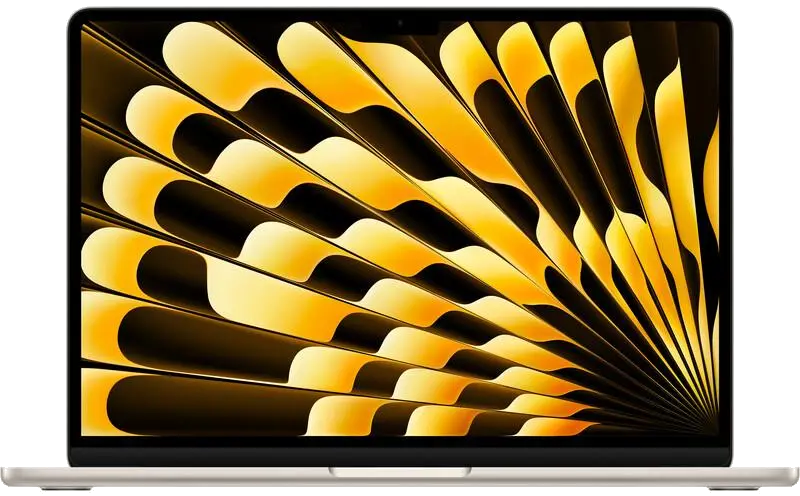 Apple MRXU3ZE/A MacBook Air 13 inch M3, 8 nuclee CPU si 10 nuclee GPU 8GB 512GB Starlight