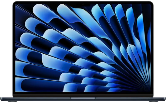 Apple MRYU3ZE/A MacBook Air 15 inch M3 8 nuclee CPU si 10 nuclee GPU 8GB 256GB Midnight