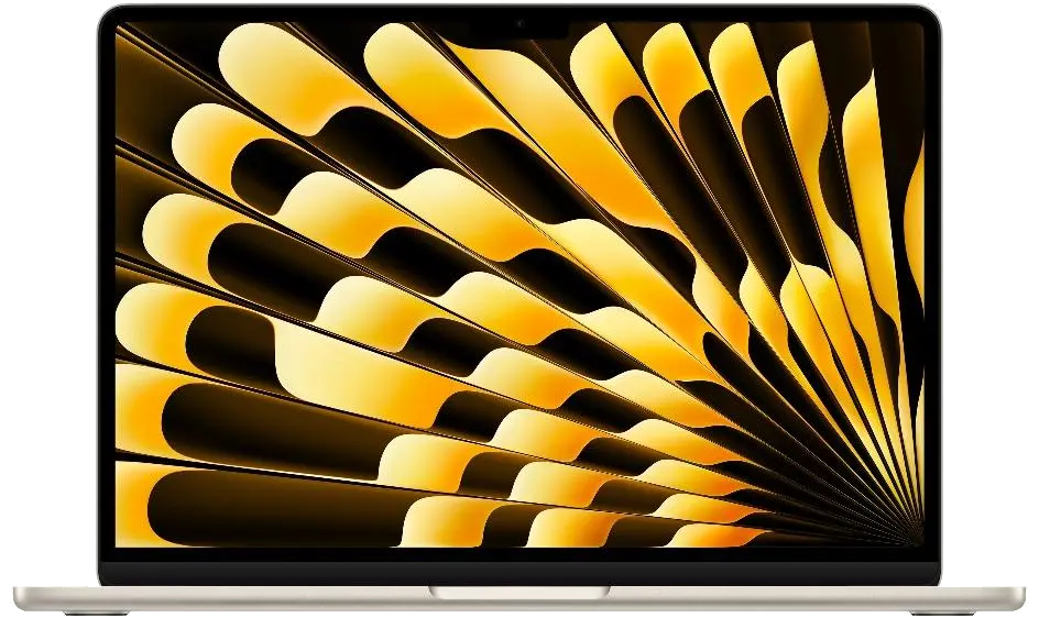 Apple MXCU3RO/A MacBook Air 13 inch M3 8 nuclee CPU si 10 nuclee GPU 16GB 512GB Starlight, 195949636684