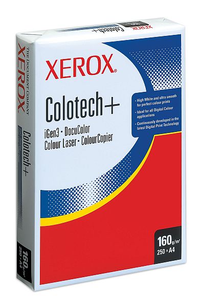 Xerox 003R94656 Colotech + A4 160 g/mp hartie speciala, top 250 coli, 5017534946563 5017534546565 5017534575541