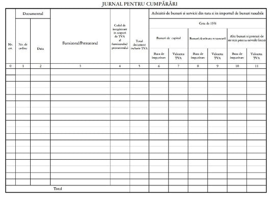 Office 75959 Jurnal Cumparari A4, 100 file