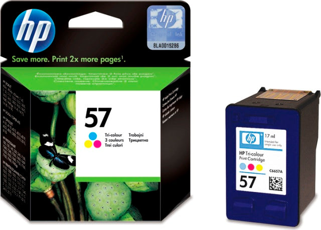 HP C6657AE Cartus inkjet No.57 tricolor, 17ml, 500 pagini, 884962780664 725184712258