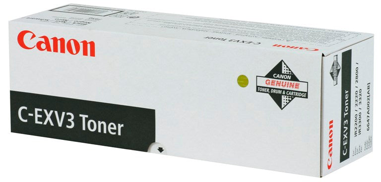 Canon 6647A002 C-EXV3 Toner negru pt. iR 2200/ 2800/ 3300, 15.000 copii