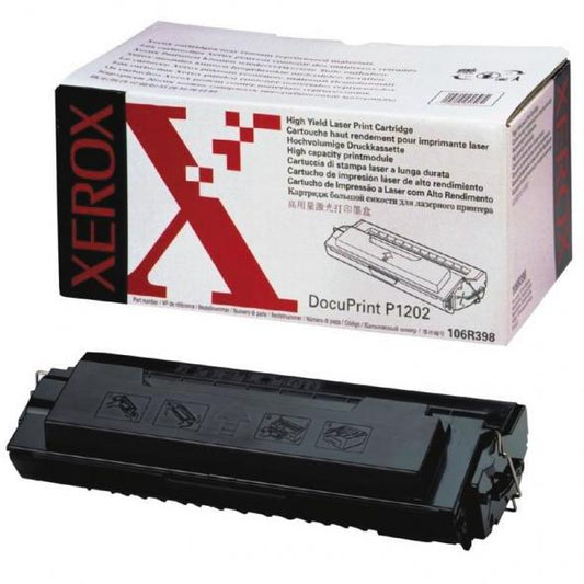 Xerox 106R00398 Cartus toner negru ORIGINAL High Capacity, 6000 pagini la 5% acoperire