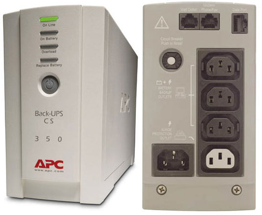 APC BK350EI Back-UPS CS 350VA, 731304016342