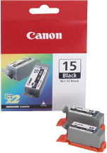 Canon 8190A002 BCI-15Bk Black ink cartridge for i70 , i80 (2pcs/pack)