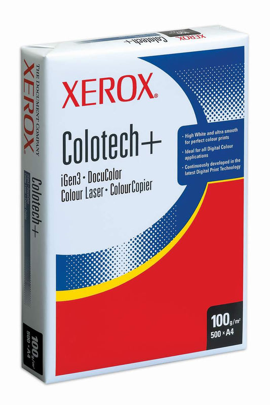 Xerox 003R94646 Colotech + A4 100 g/mp hartie speciala, top 500 coli, 5017534546466 5017534946464