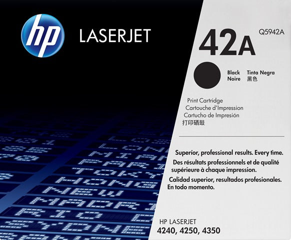 HP Q5942A Cartus toner negru No.42A, (10k), 829160221755