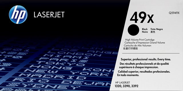 HP Q5949X Cartus toner negru No.49X, seria 1320, 3390, 3392, 6000pag, 829160319568