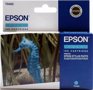 Epson C13T04824010 T048240 Cartus cyan Epson R200/ R300/ RX500/ RX600, 8715946356044