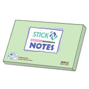 Hopax 21156 Notes adeziv 76x127mm, 100 file, diverse culori pastel, 4712759211557 4712759211564 4712759211540