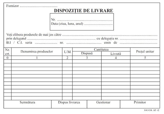 Office 14-3-5A Dispozitie de livrare format A5, 100 file(14-3-5A)