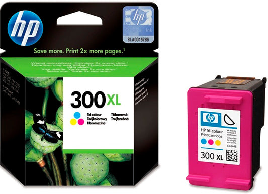 HP CC644EE No. 300XL Cartus inkjet tricolor ORIGINAL, 11ml, 440 pagini, 883585763665 883585763672