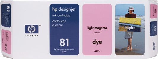 HP C4935A No. 81 Cartus inkjet light magenta ORIGINAL, 680ml, 25184252618 02518425261 025184252618