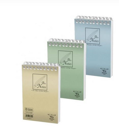 Pigna BN-A450D00 Bloc notes A4 50 file, hartie 60gr, spira, dictando, 6420387045106