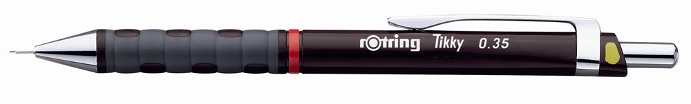 Rotring RO7704xx Creion mecanic Rotring 0.35mm TIKKY 3, corp plastic BURGUNDI, accesorii metalice, 3501170770450 3501170770498