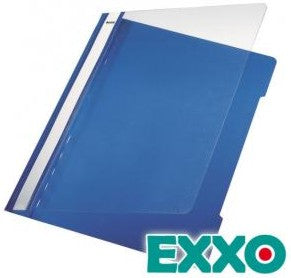 Exxo NK48288140B Dosar plastic (PP) BLEUMARIN cu sina si perforatii indosariere, 8693026461225 8693026461492 8693245582084 8693245076095 8693245076088