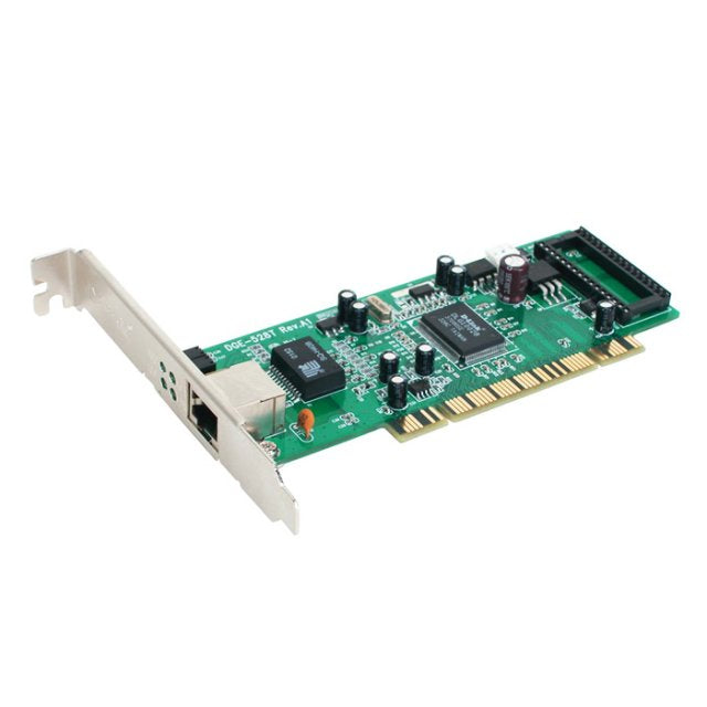 D-LINK DGE-528T Fast Ethernet card PCI 10/100/1000T, RJ45, 32Bit