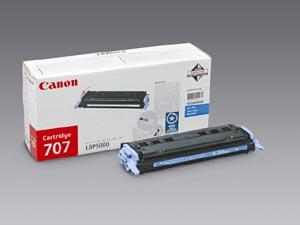 Canon 9423A004 CRG707C Cartus toner original cyan pentru LBP5000, 2000 pgs