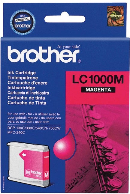 Brother LC1000M LC-1000M Cartus original magenta pt. Brother DCP-330/540, 4977766643931