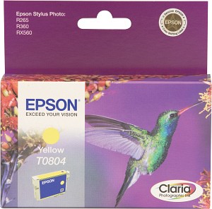 Epson C13T08044011 T080440 cartus yellow pentru Stylus P50, R265, R285, R360, 8715946494142