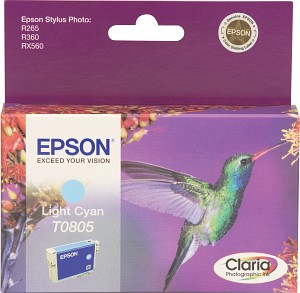 Epson C13T08054011 T080540 cartus light cyan pentru Stylus P50,R265, R285, R360, 8715946494159