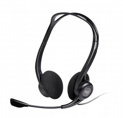 Logitech 981-000100 Casca PC Headset 960 cu fir, Binaural, On-Ear, conectare USB,, 5099206008441