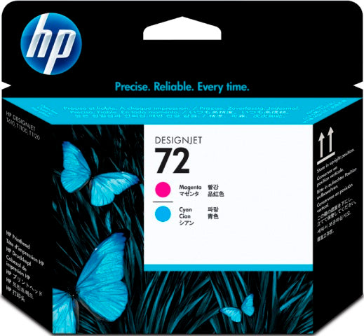 HP C9383A No. 72 Cap de printare magenta si cyan ORIGINAL, 808736779609