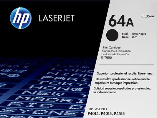 HP CC364A Cartus toner No.64A negru std. pt. P4014, P4015, P4515, 10k, 883585007592