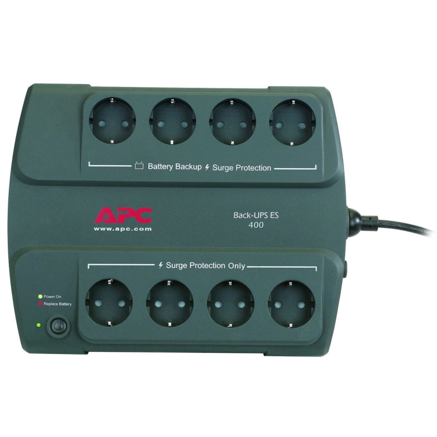 APC BE400-GR Back-UPS ES 400VA/240W, 731304233367